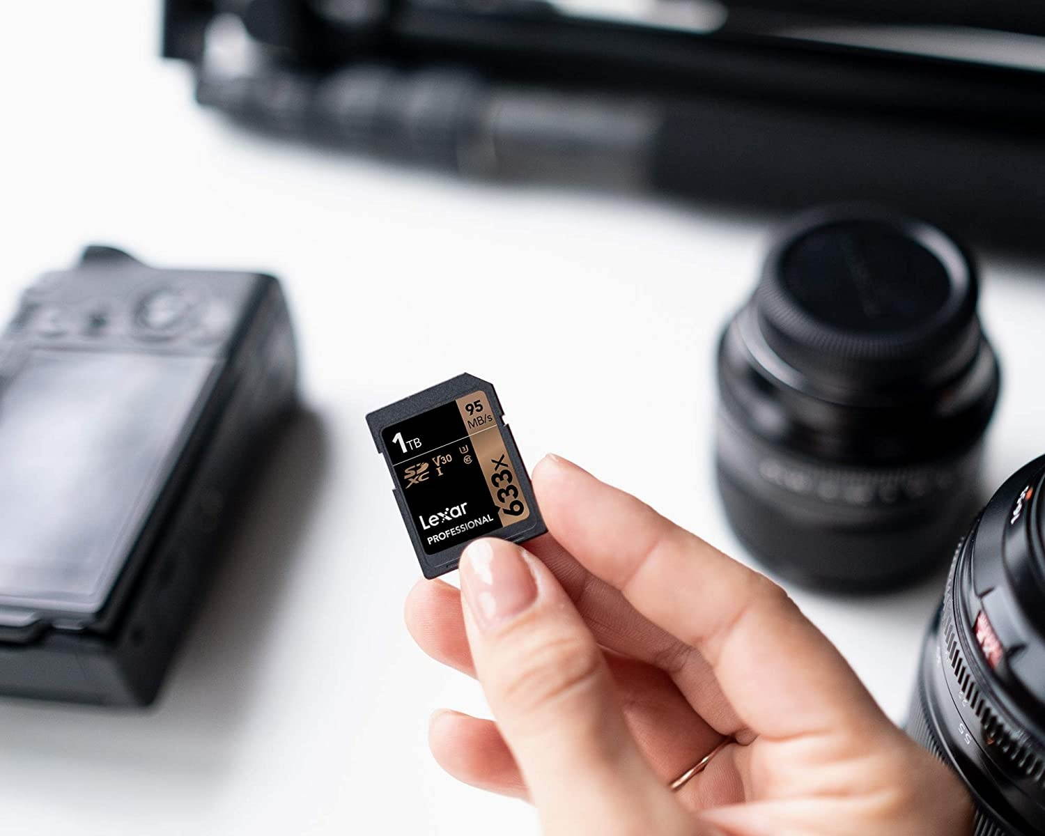 Lexar 64GB Professional Class 10 UHS-I U1 633x SDXC Memory Card #LSD64GCB1NL633