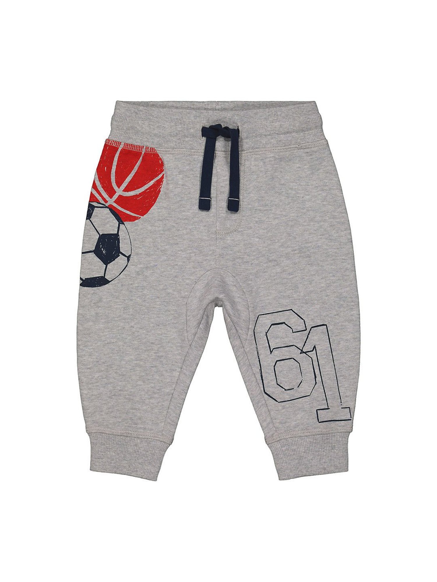 Mothercare Boys Grey Printed Joggers
