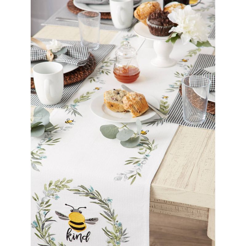 6pk Cotton Bee Kind Reversible Placemats - Design Imports