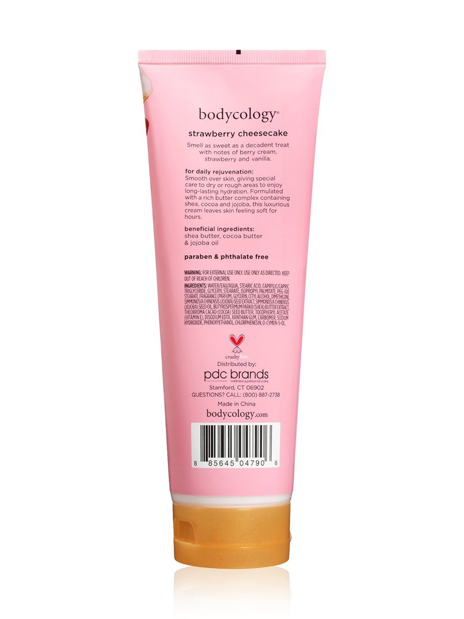 Bodycology Strawberry Cheesecake Body Cream - 227 gm