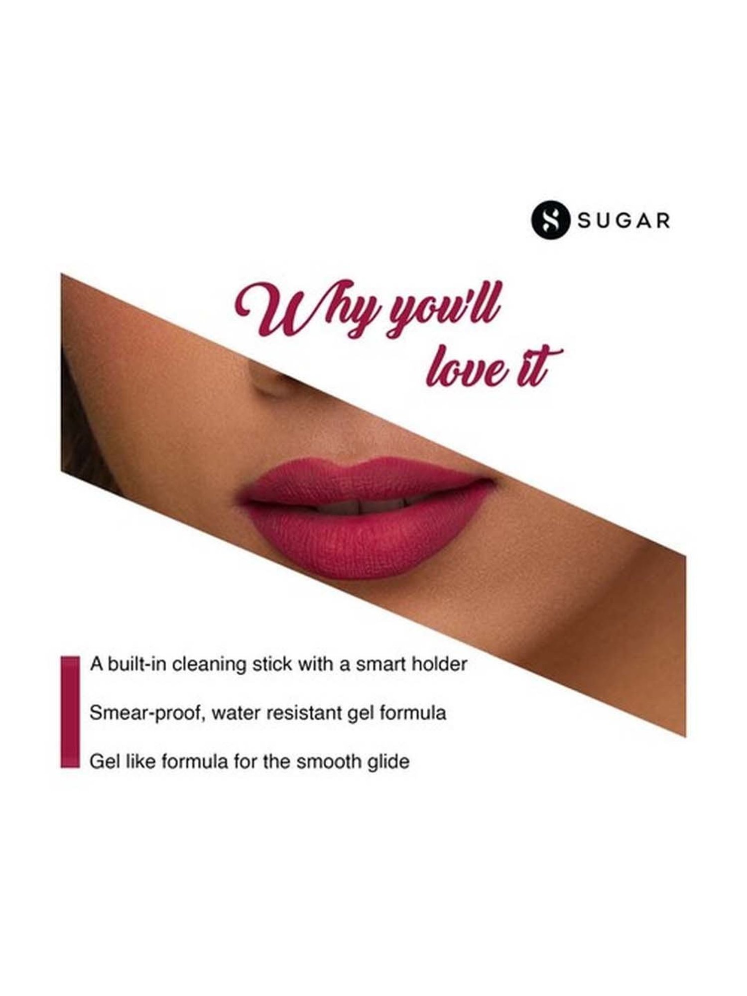 Sugar Cosmetics Lipping On The Edge Lip Liner 04 Tan Fan - 1.2 gm