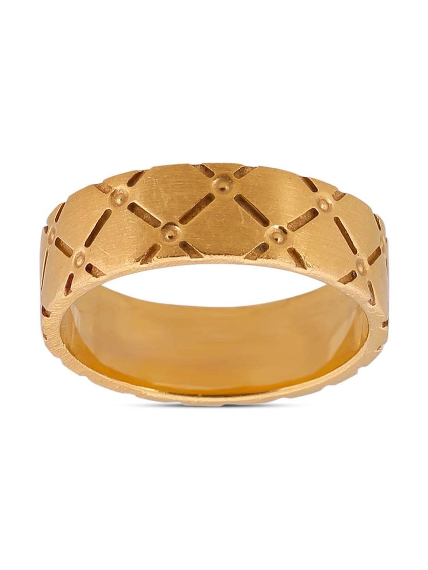 CKC Radiant Union: Fancy Gold Wedding Band Ring