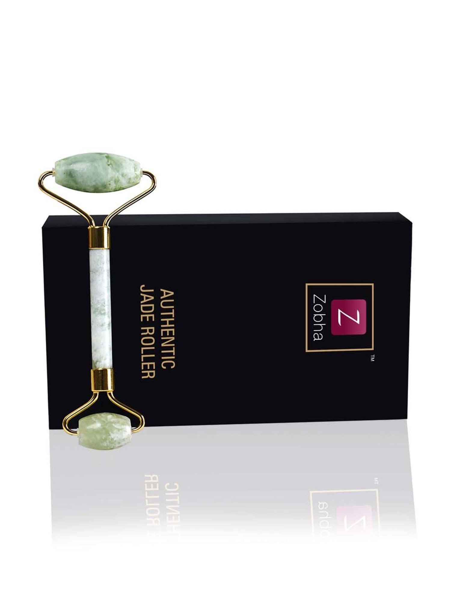 Zobha Vibrating Rose Quartz Roller - 55 gm