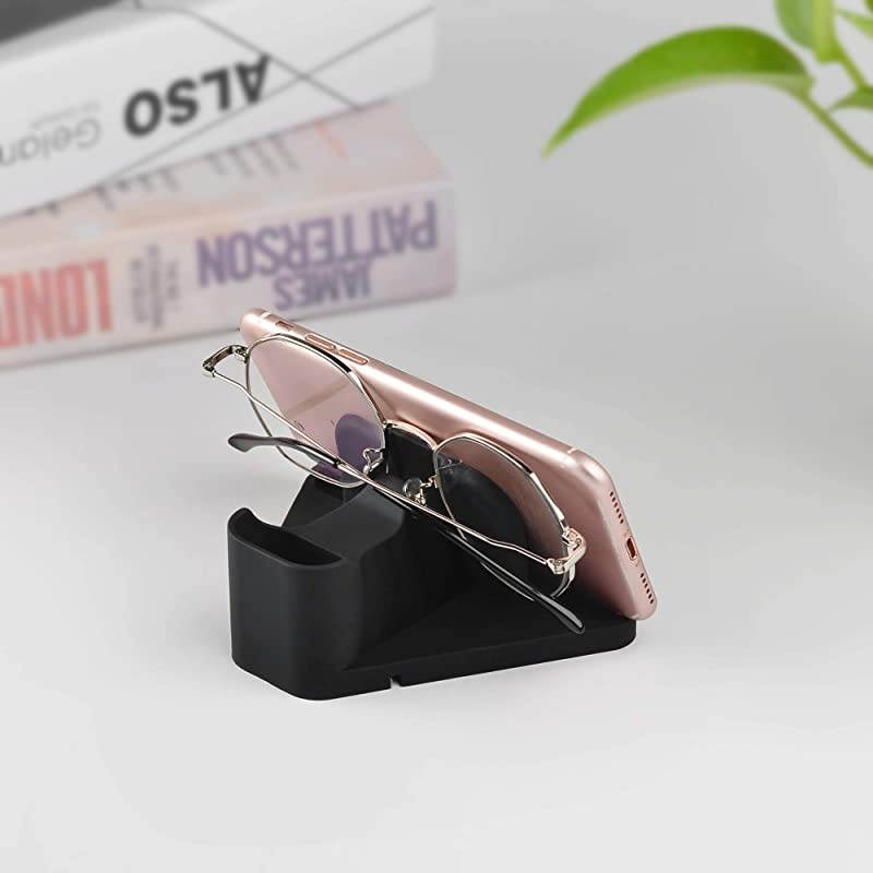 Premium Silicone Eyeglass Sunglass Cellphone Holder Stand Glasses Cloth Gadget Storage (Single or Mixed Color 65pcs/Pack)