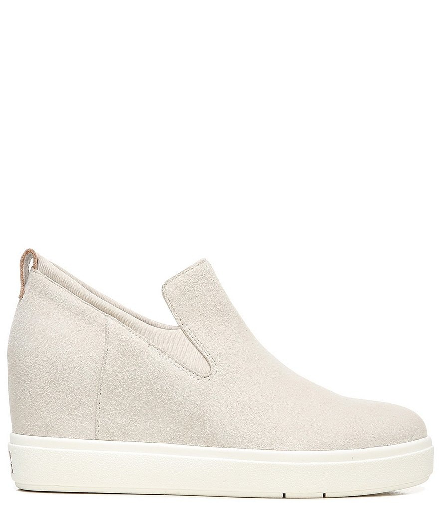 Original Collection by Dr. Scholl's Scarlette Hidden Wedge Suede Slip-On Sneakers