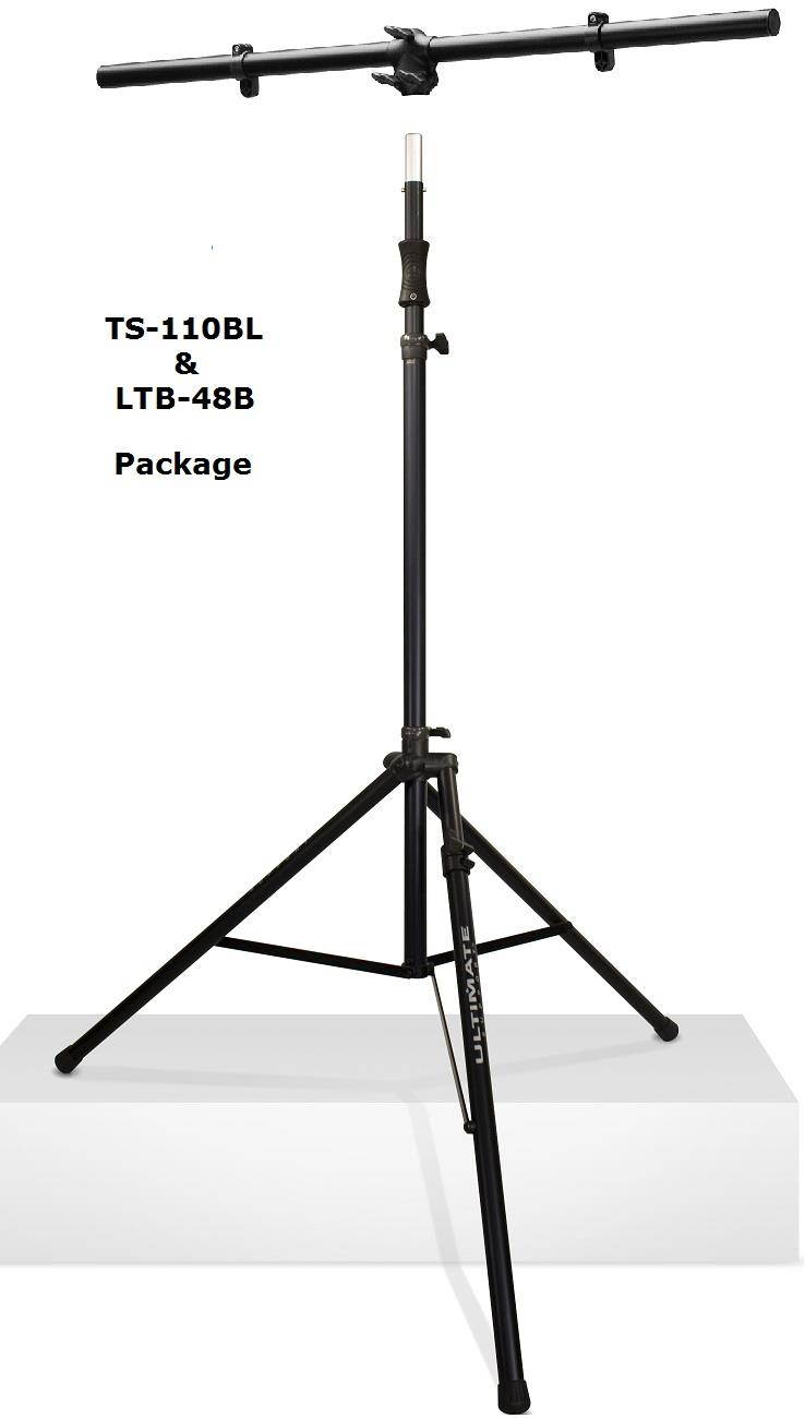 Ultimate TS110BL Hydraulic Speaker Stand W/Level Speaker Stand