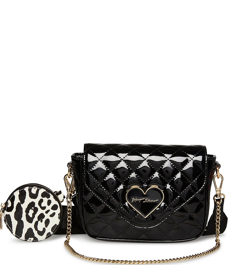 Betsey Johnson Chain Crossbody Bag