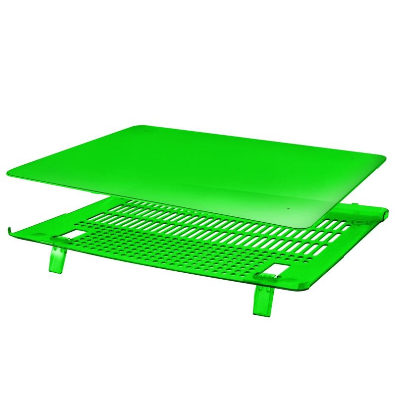 Insten For Apple MacBook Pro 15" with Retina Display 15.4" A1398 Matte Rubber Coated Hard Case Cover Green