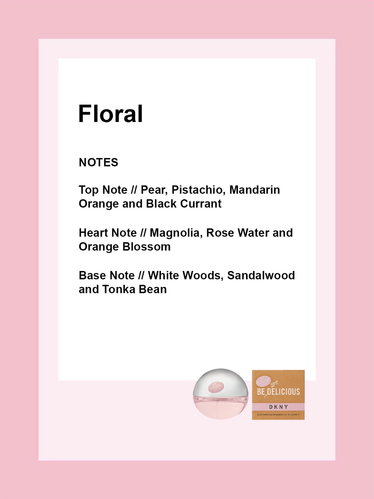 DKNY Be 100% Delicious Eau de Parfum for Women - 30 ml