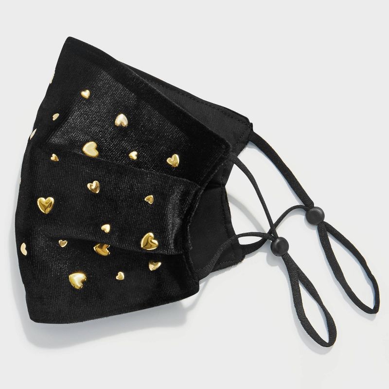 Copper Compression Infused Face Mask - Black - L/XL