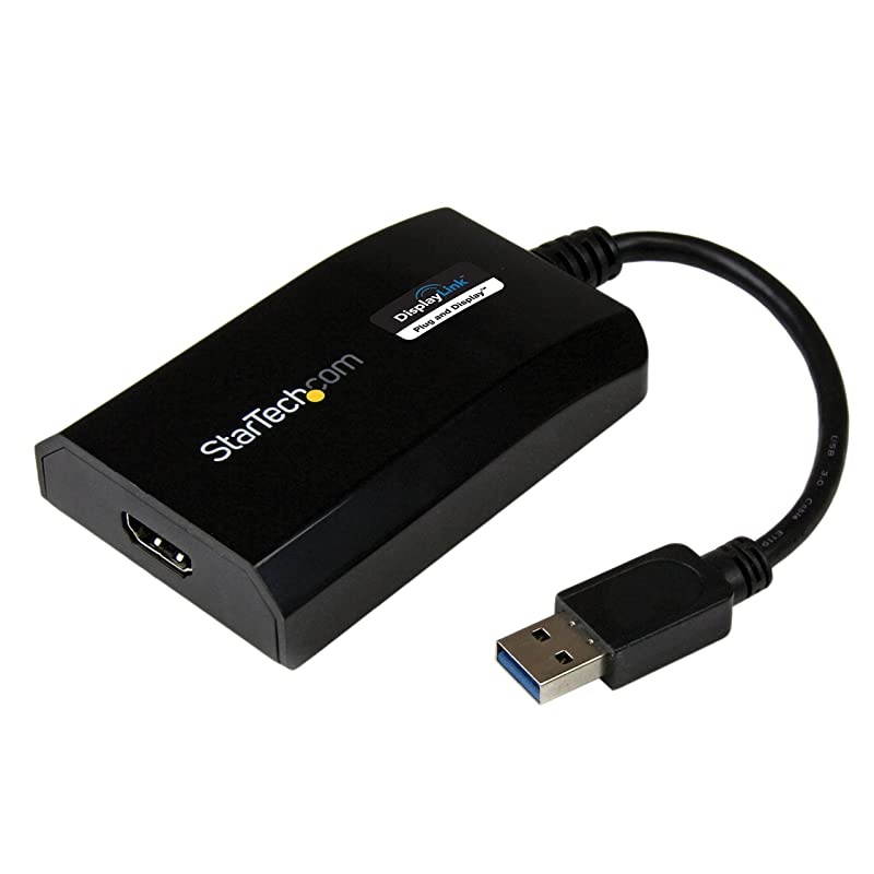com USB 30 to HDMI External Video Card Adapter DisplayLink Certified 1920x1200 MultiMonitor Graphics Adapter Supports Mac Windows USB32HDPRO