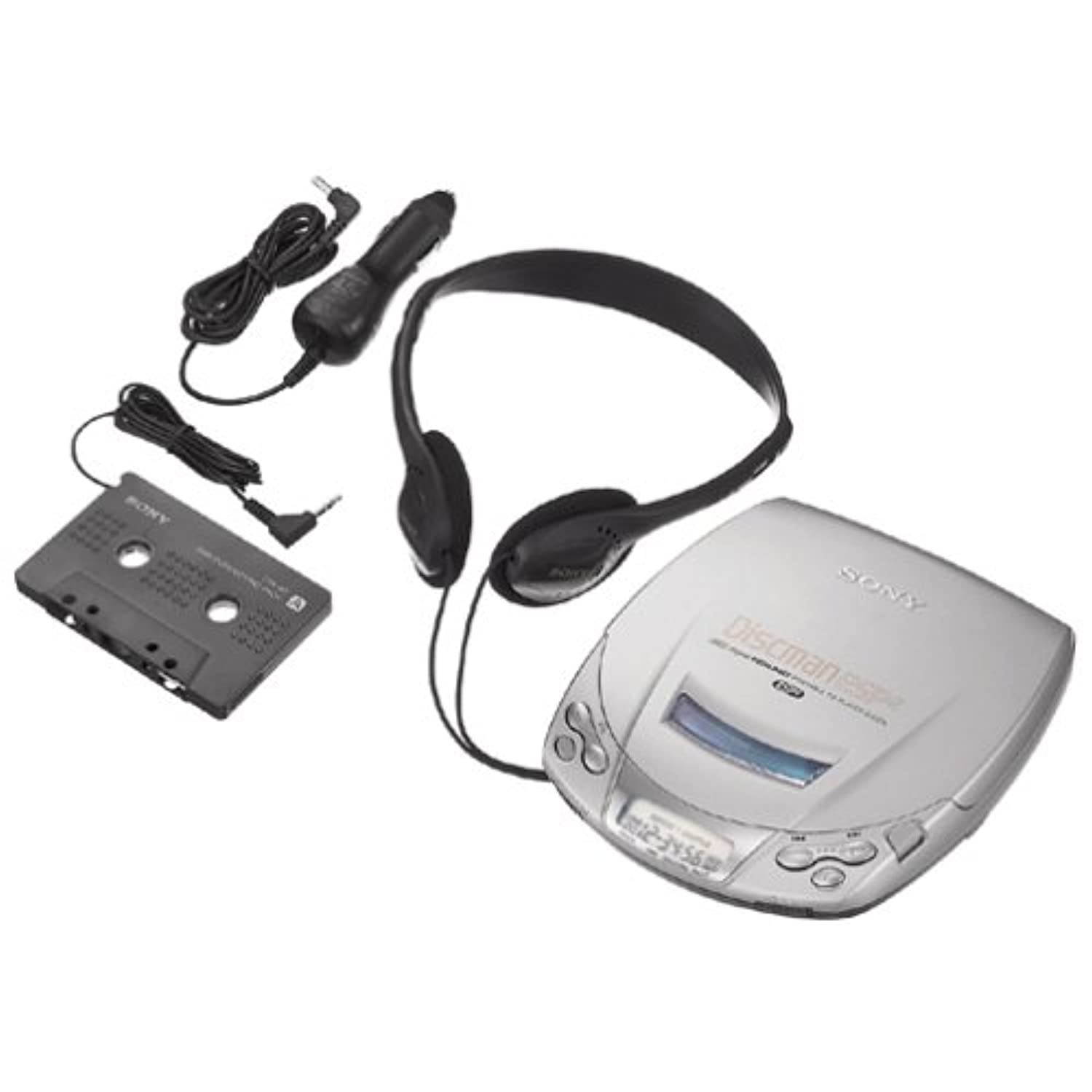 CD Player with Headphones, HOTT Personal CD Walkman Music Player with LCD Display, Skip Protection Shockproof Anti Scratch Function, Support CD, MP3 CD, CD-R, CD-RW Format - Black