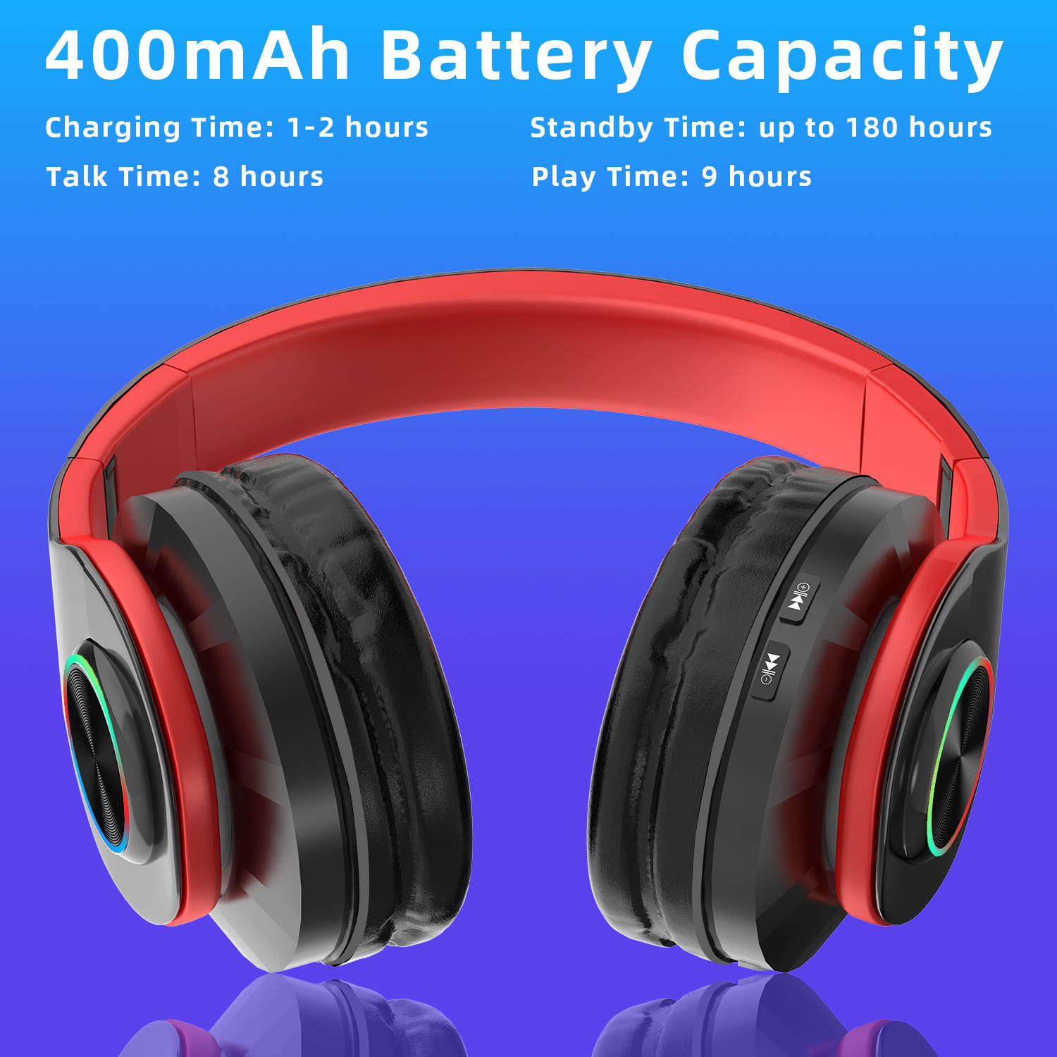 Donwell  For PS5 PS4 Xbox One PC Microphone Wireless Pro Gaming Headset With Mic  Foldable Headphones Wireless Headset Over Ear Noise Reduction Earphone Stereo