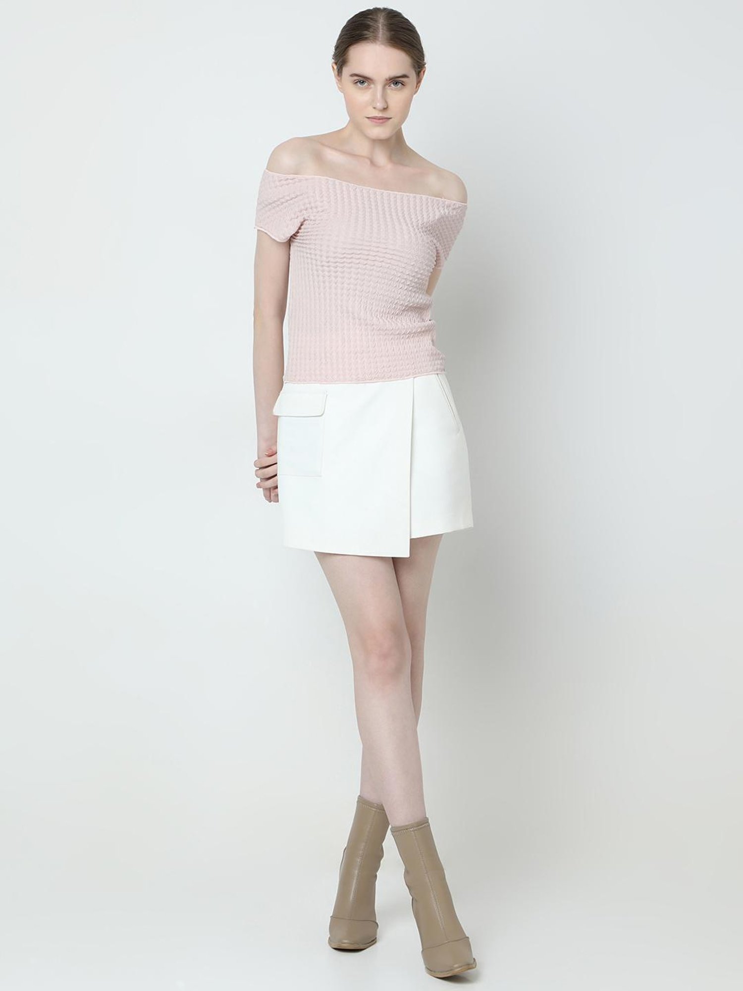 Vero Moda Dusty Pink Regular Fit Top