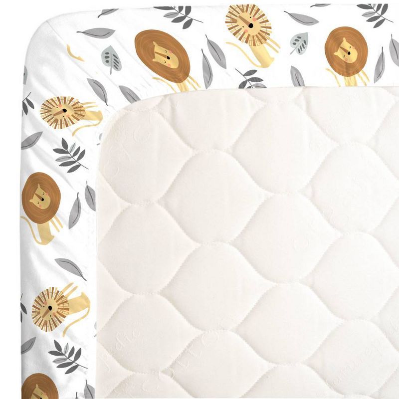 NoJo Lion Crib Sheet