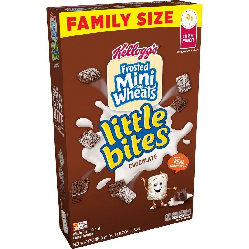 Frosted Mini Wheats Chocolate Breakfast Cereal - 23oz - Kellogg's