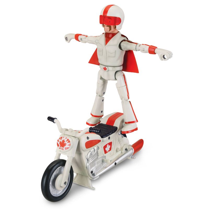 Toy Story Signature Collection Duke Caboom Stunt Set with Jump & Wheelie Action