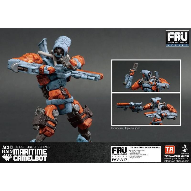 FAV-A17 Maritime Camelbot 1:18 Scale | Acid Rain Fav Action figures