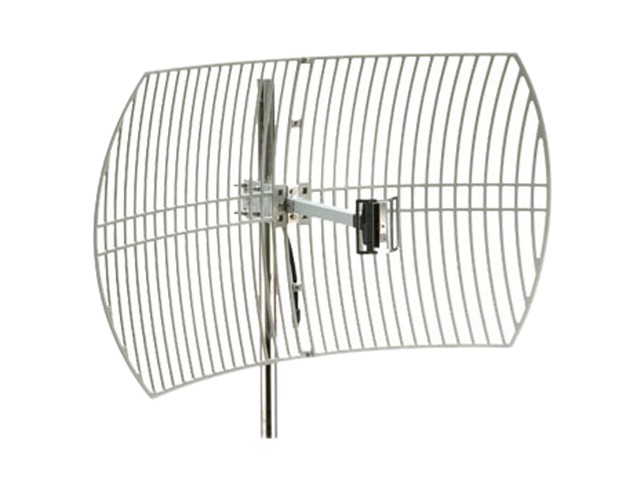 Premiertek ANT-GRID-24DBI Outdoor 2.4GHz 24dBi Directional High-Gain N-Type Female Aluminum Die Cast Grid Parabolic Antenna