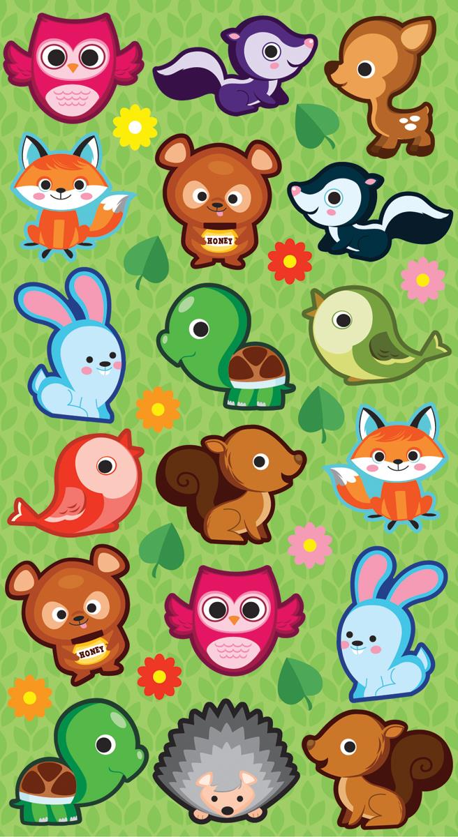 Sticko Classic Stickers-Cutie Critters