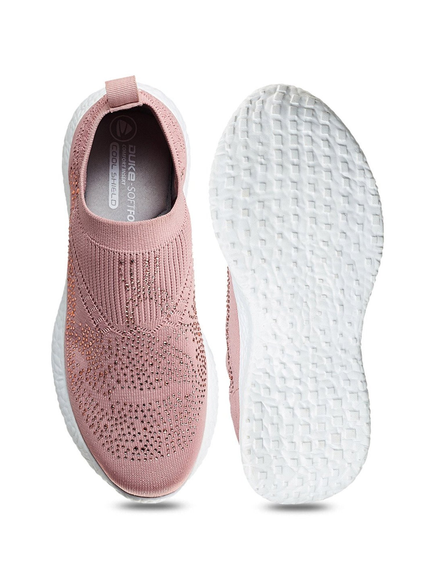 Duke Women's Peach Running Shoes