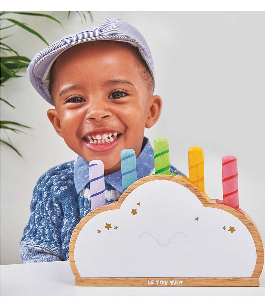 Le Toy Van Rainbow Cloud Pop Toy