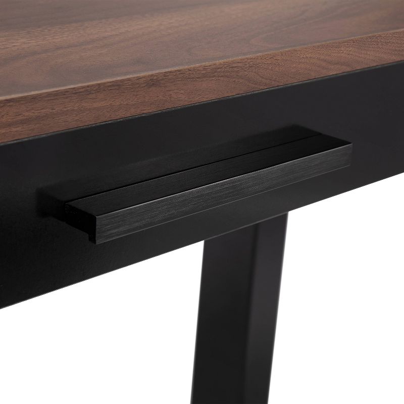 47" Adjustable Desk Walnut - Home Essentials