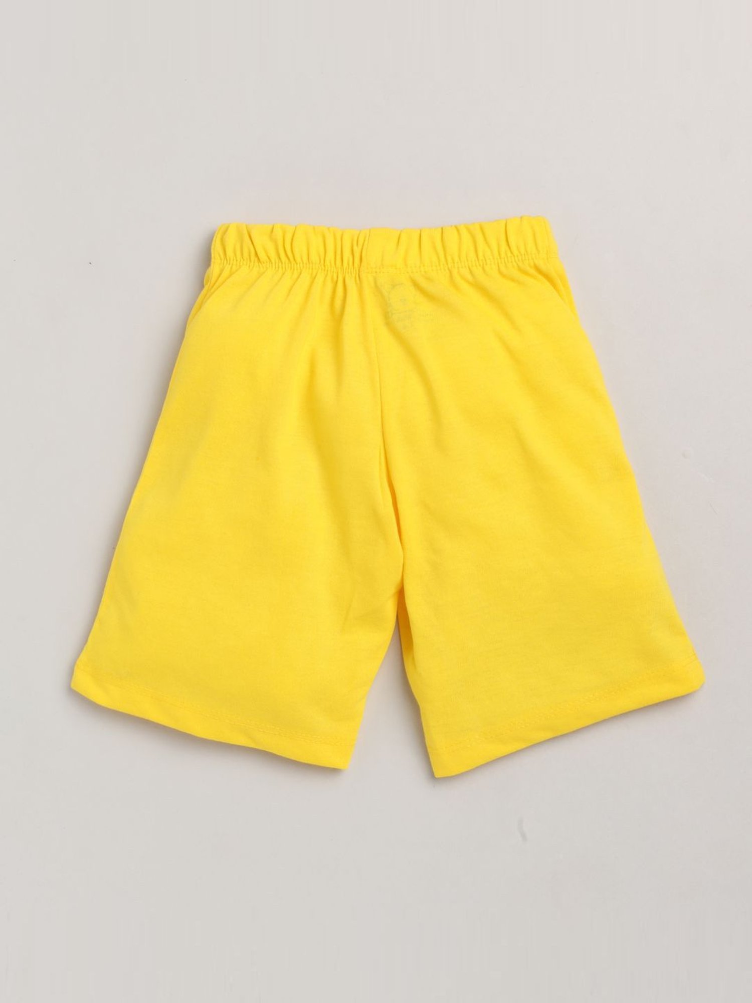 Lazy Shark Kids Grey Printed T-Shirt & Shorts