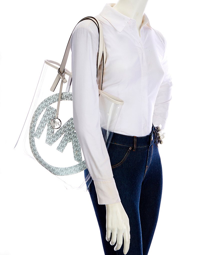 Michael Kors Signature Large North South Tote Bag