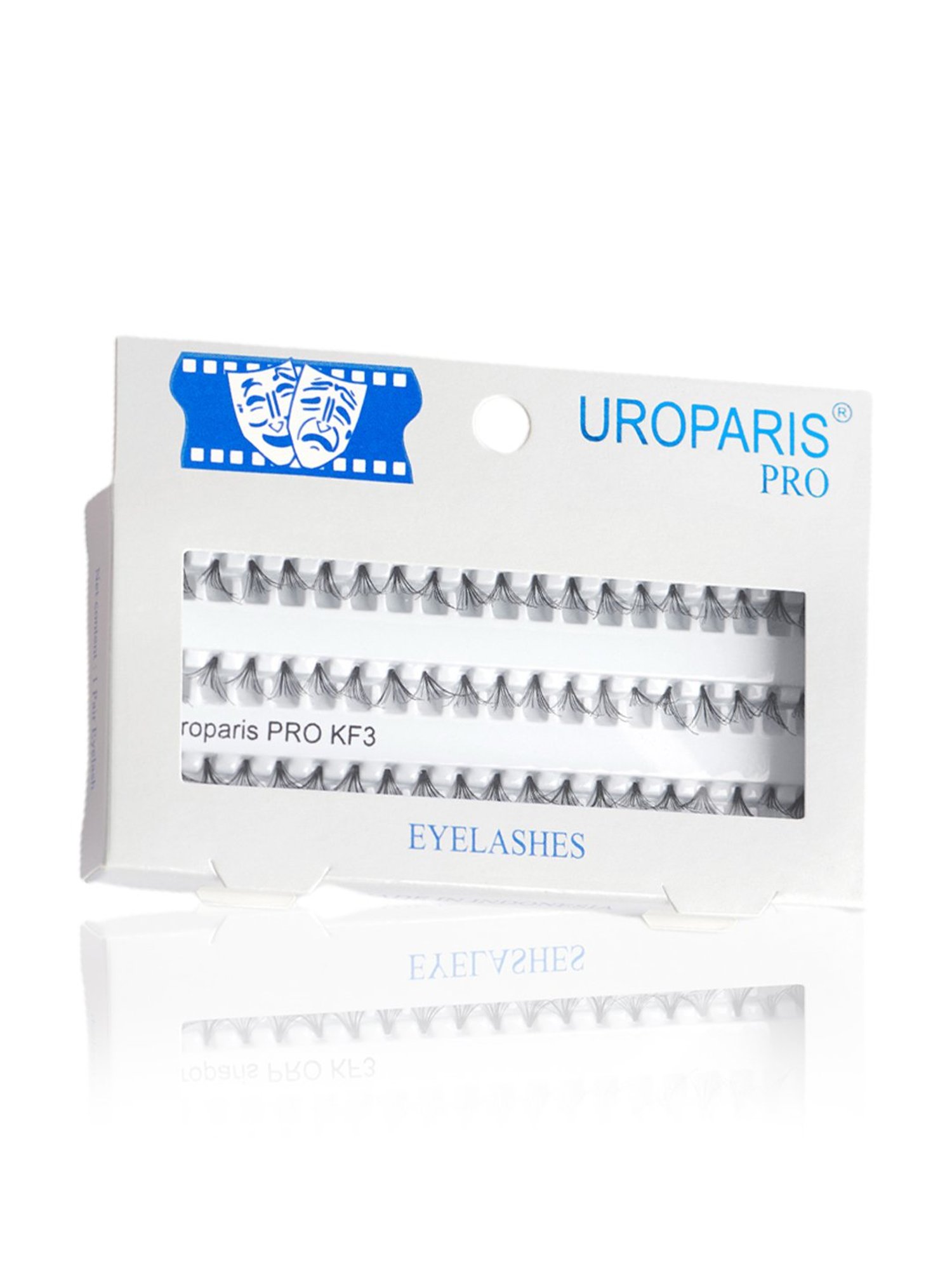 UROPARIS Knot Free Human Hair Eyelashes - PRO KF 3
