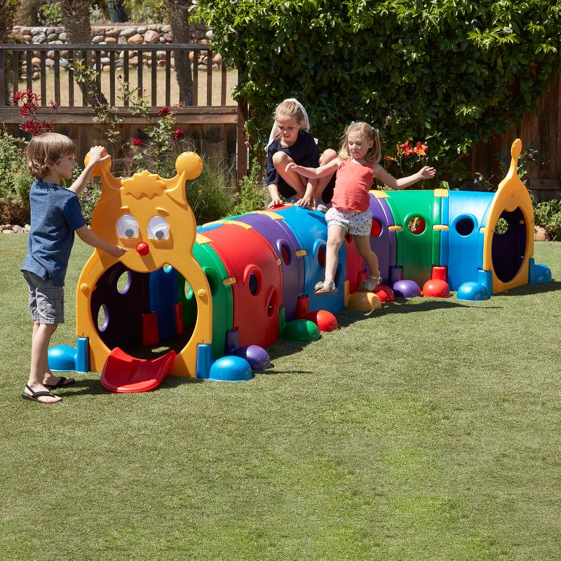 ECR4Kids Extension for Climb-N-Crawl Caterpillar Tunnel Gus 4-Section Expansion Set Indoor Outdoor