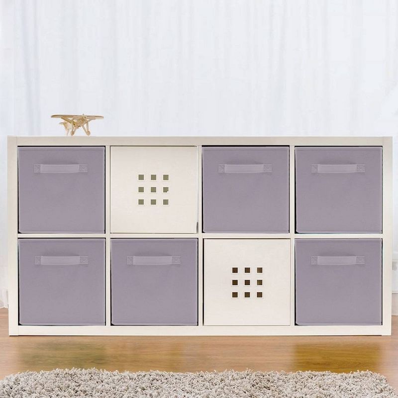Sorbus 6pk Foldable Storage Cubes - Pastel Purple