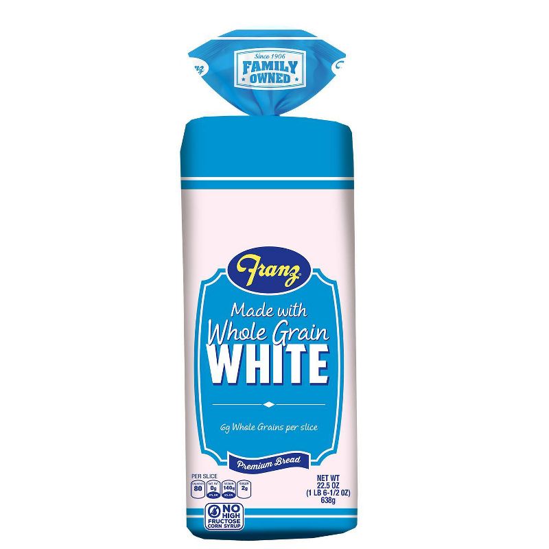 Franz Whole Grain White Bread - 22.5oz