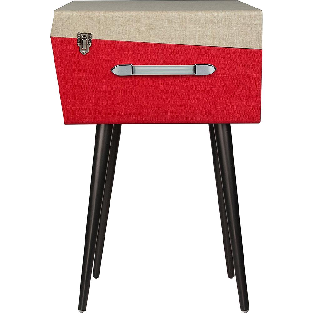 Crosley Dansette Bermuda Bluetooth and Pitch Control Turntable, Red (For Parts)