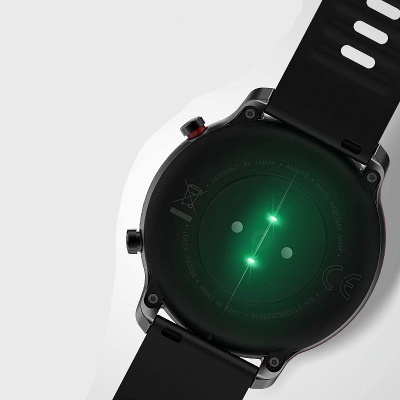 Amazfit GTR Smartwatch 24 hours Heart Rate Monitor -  Stainless Steel