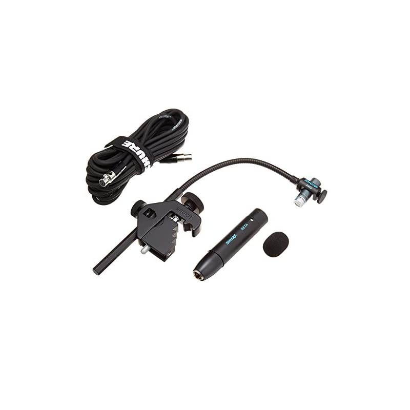 Beta 98AD/C Miniature Cardioid Condenser Drum Microphone (Includes RPM626 In-Line Preamplifier, A98D Drum Mount and 25' Cable)