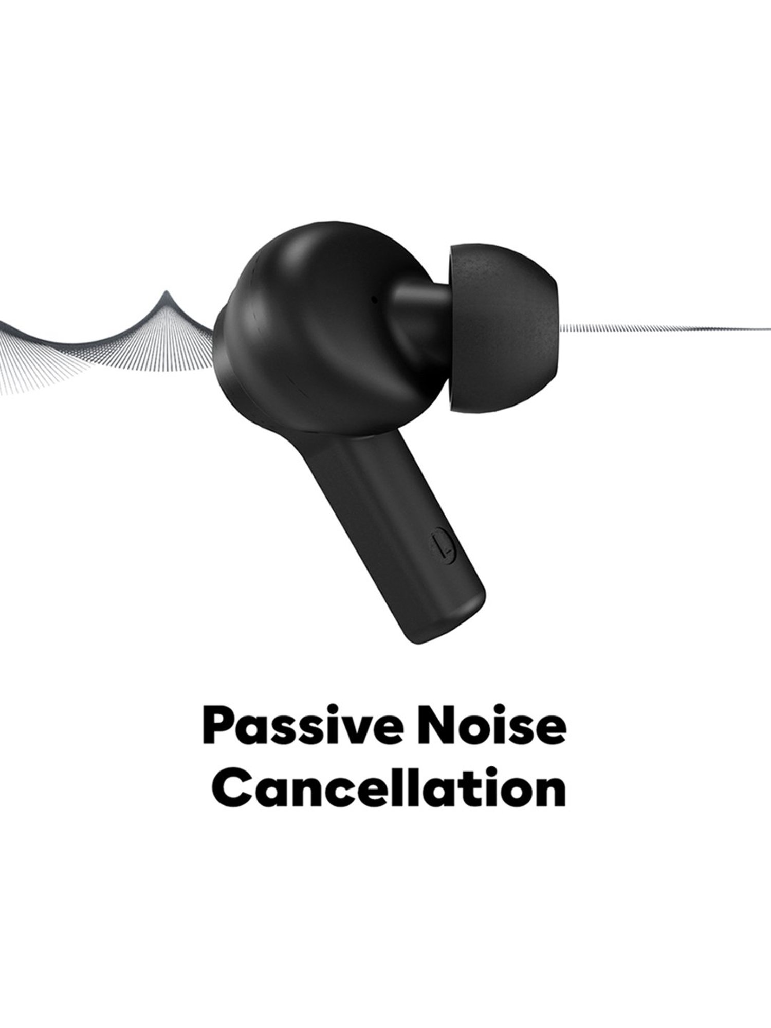 GOVO GOBUDS 621 in Ear BT Earbuds with 20Hrs Battery & Fast Charge (Platinum Black, True Wireless)