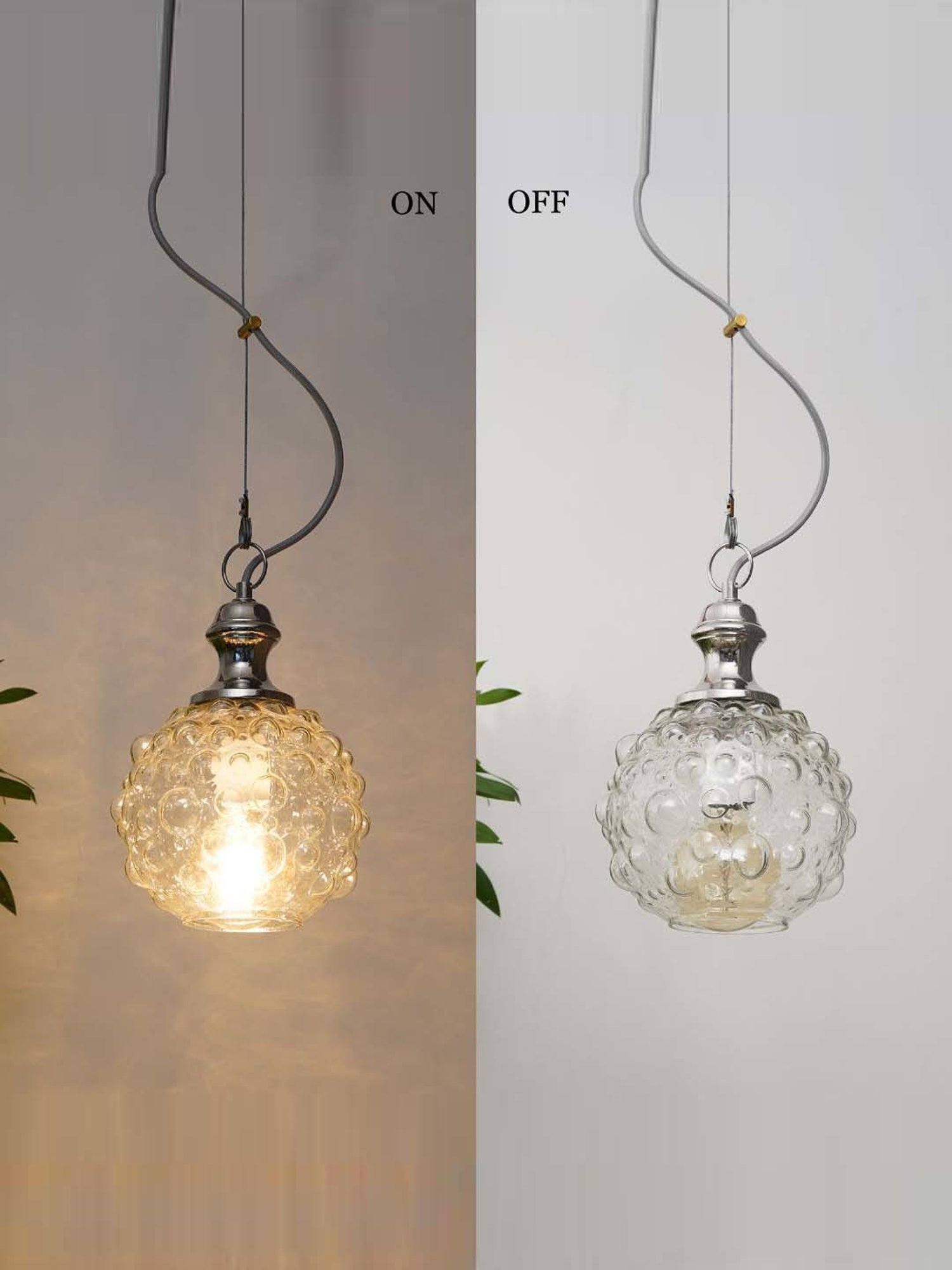Kapoor Lamp Shades Clear Glass Rawley Hanging Light