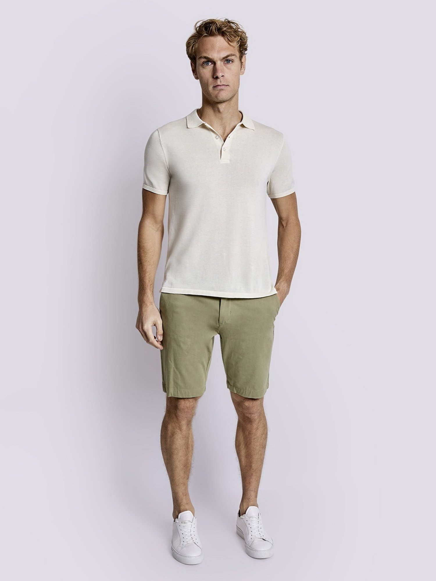 Bruun & Stengade Green Regular Fit Shorts