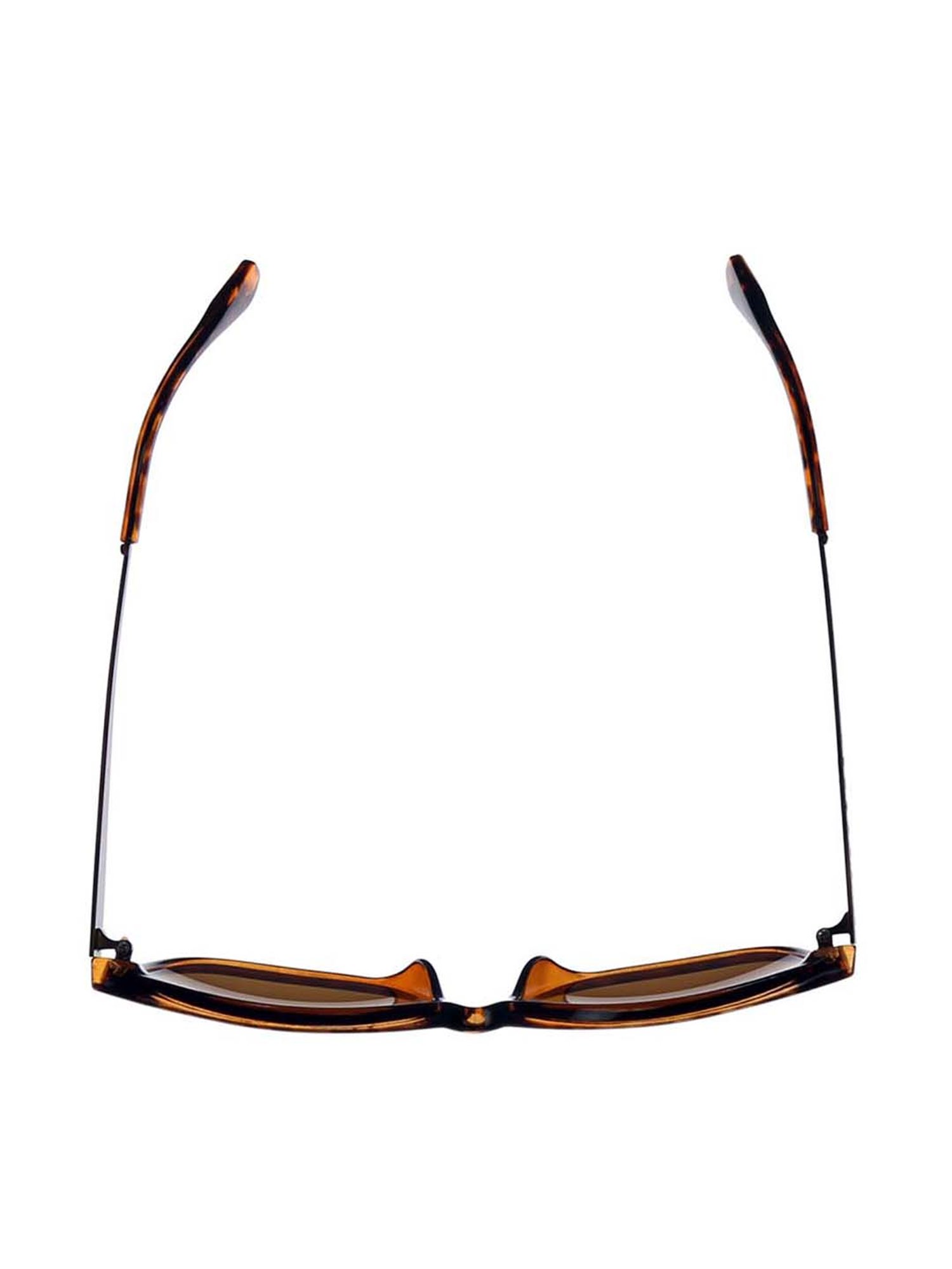 Gio Collection G9369BRW Brown Square Sunglasses