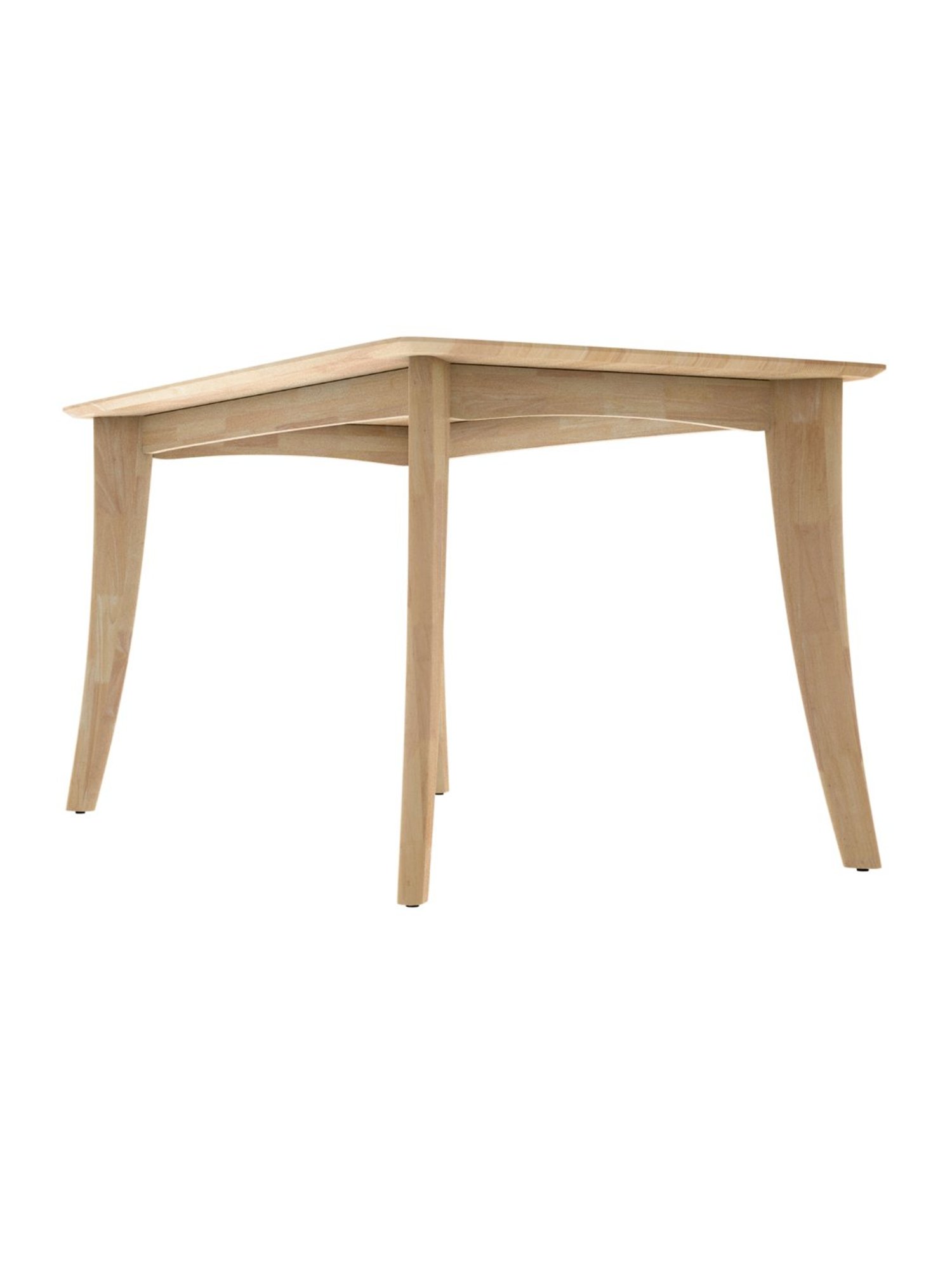 Godrej Interio Sandcastle Beige Rubber Wood 6 Seater Rectangular Dining Table