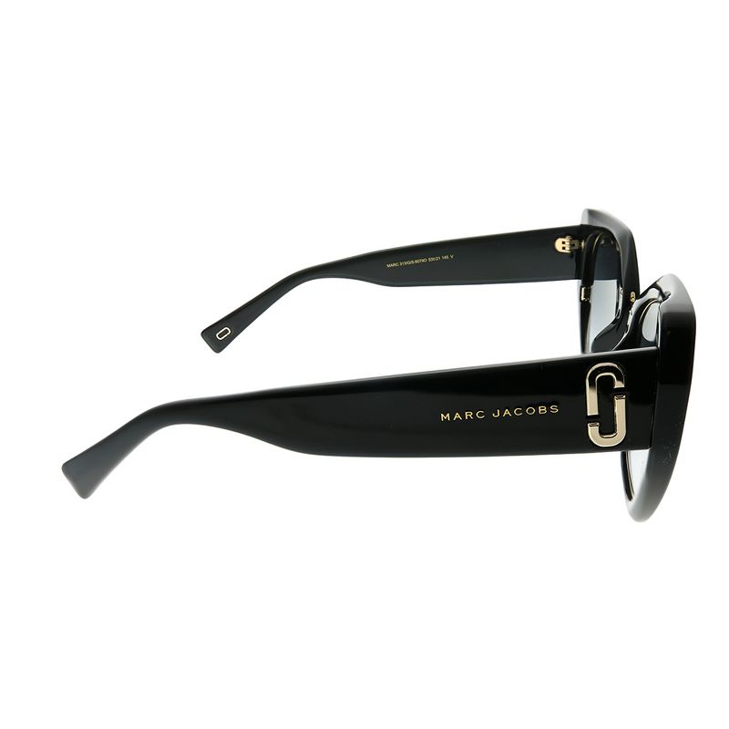 Marc Jacobs  807 9O Womens Cat-Eye Sunglasses Black 53mm