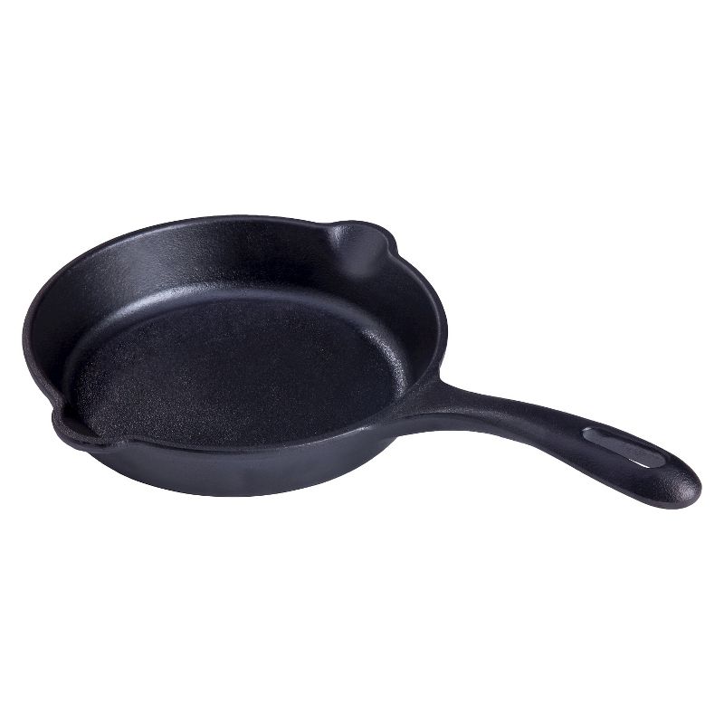 Victoria 6.5"&amp; 10" Preseasoned Cast Iron Skillet Set
