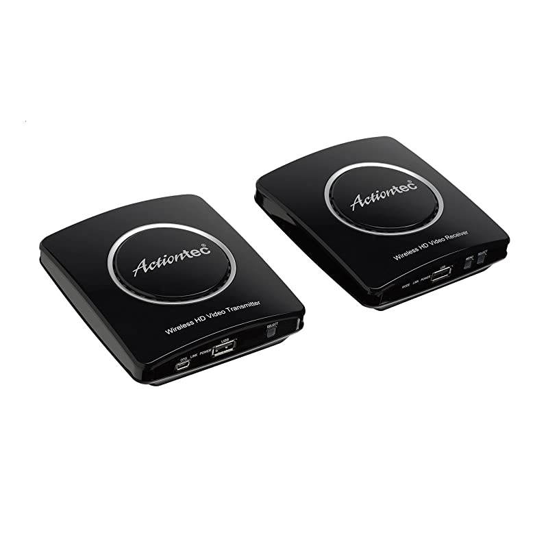 ScreenBeam (previously ) MyWirelessTV2 Wireless HD Transmitter & Receiver Extender &ndash; Wirelessly Connect HDMI-Enabled Media Device to HDTV or Projector Screen, Full HD 1080P, 150 Foot Range