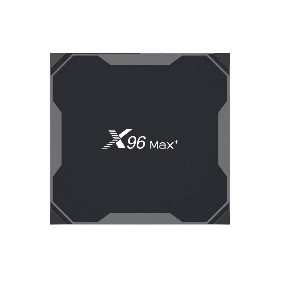 X96 max+ 4K Smart TV Box, Android 9.0, Amlogic S905X3 Quad-Core Cortex-A55,4GB+32GB, Support LAN,