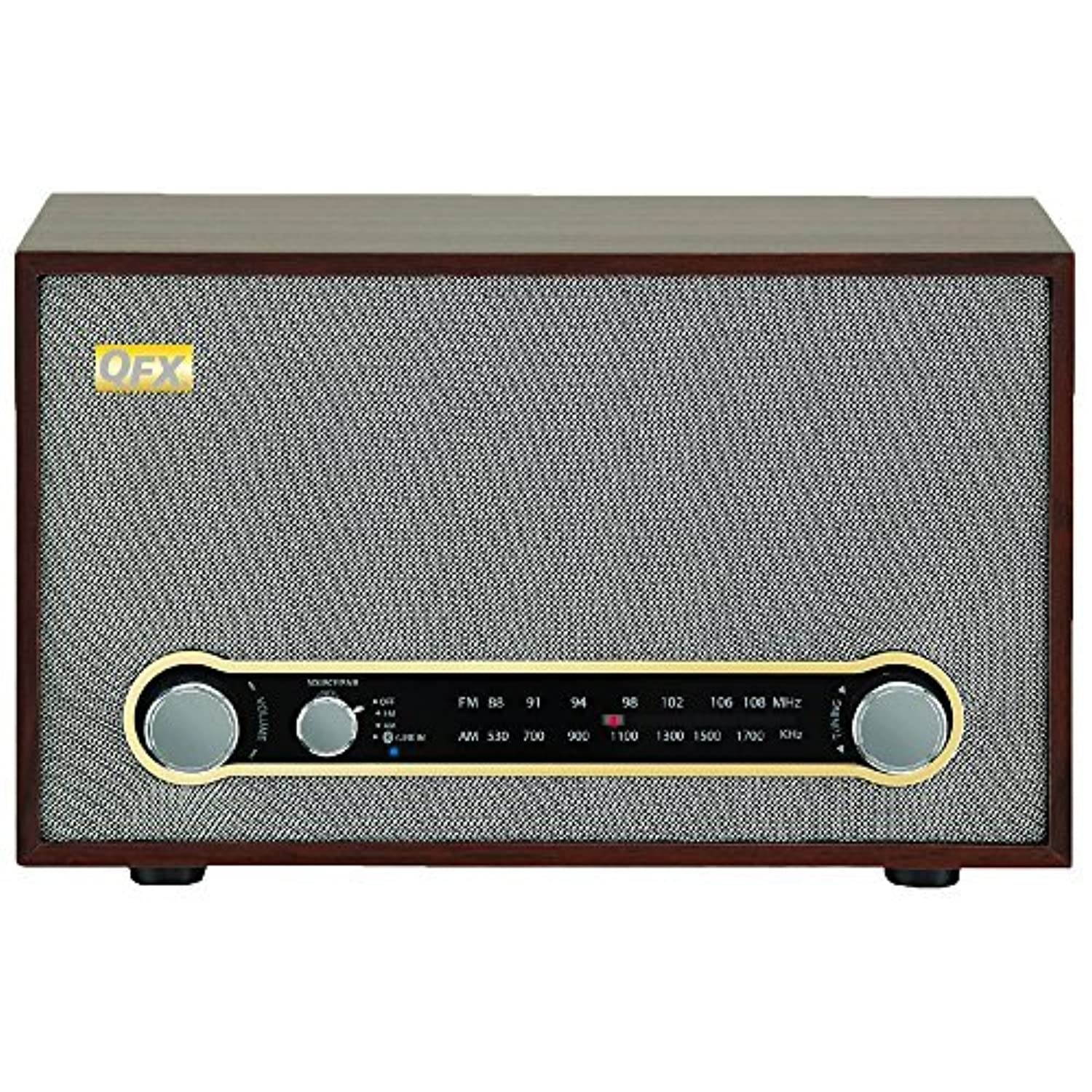 QFX RETRO-100 Retro Collection Bluetooth AM/FM Radio