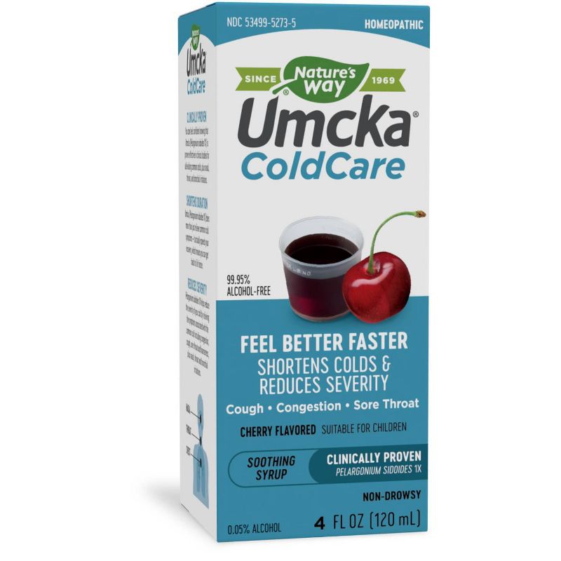 Nature's Way Umcka ColdCare Cherry Syrup - 4 fl oz