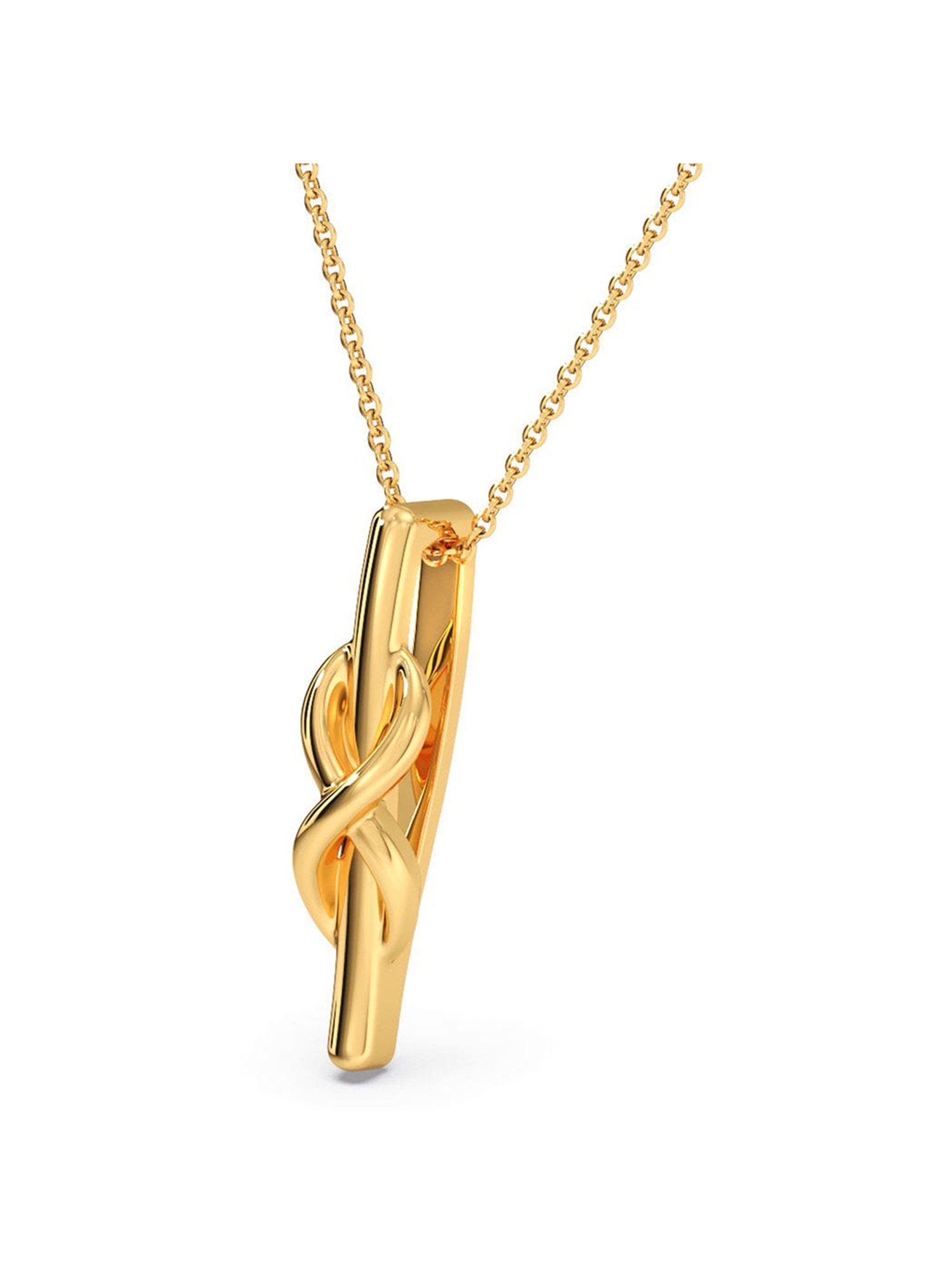 Joyalukkas 22k Love Embrace Gold Pendant