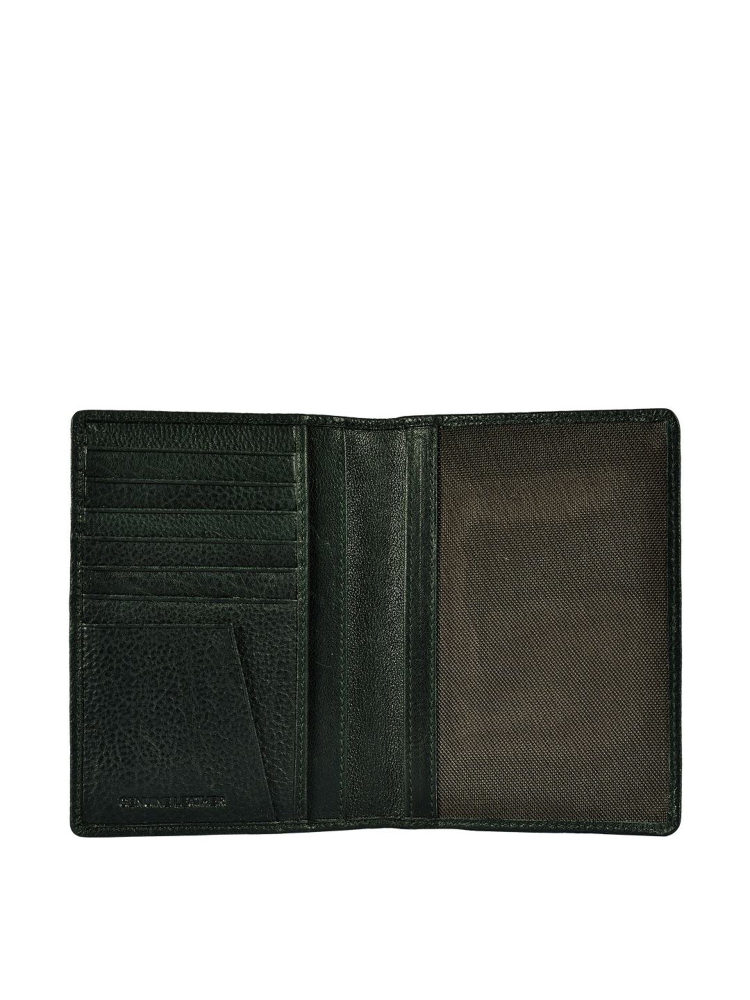 Eske Toledo Petrol Green Textured Small Passport Holder