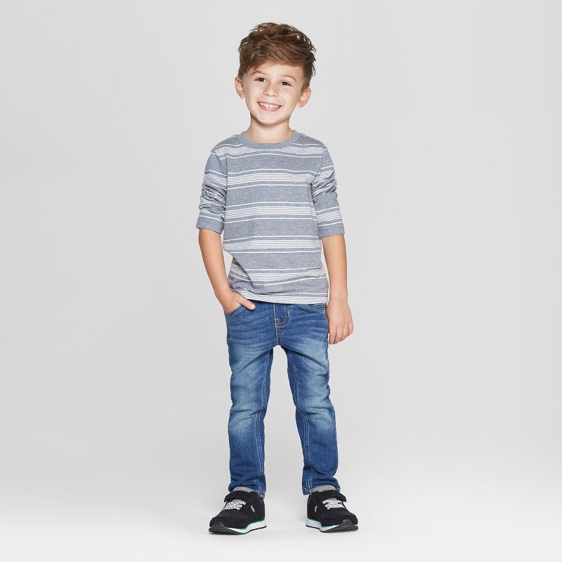 Toddler Boys' Nickelodeon PAW Patrol Short Sleeve T-Shirt - Navy 5T